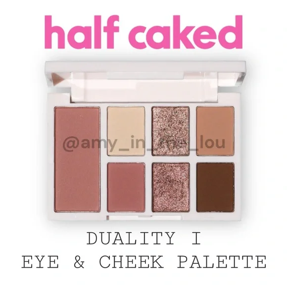 Duality 1 Eye and Cheek Palette by Half Caked - Picture 1 of 5